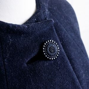 Vintage Black Velvet Petticoat